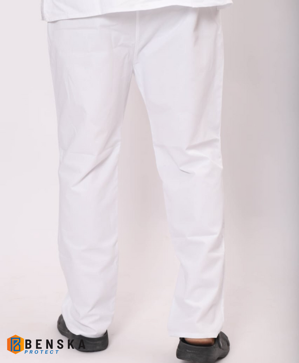 Pantalon médical blanc - mixte