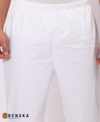 Pantalon médical blanc - mixte